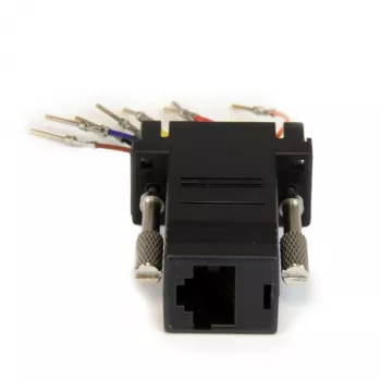 StarTech.com DB9 į RJ45 modulinis adapteris – V/M, DB-9, RJ-45, juodas