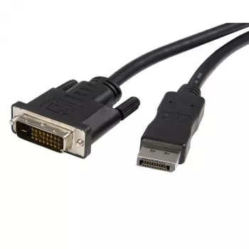 StarTech.com 3 m DisplayPort į DVI kabelis – DisplayPort į DVI adapterio kabelis 1080p vaizdo įrašui – DisplayPort į DVI-D kabelis vienos jungties – DP į DVI monitoriaus kabelis – DP 1.2 į DVI keitiklis