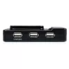 StarTech.com 6 prievadų USB 3.0 / USB 2.0 kombinuotas šakotuvas su 2A įkrovimo prievadu – 2x USB 3.0 ir 4x USB 2.0
