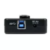 StarTech.com 6 prievadų USB 3.0 / USB 2.0 kombinuotas šakotuvas su 2A įkrovimo prievadu – 2x USB 3.0 ir 4x USB 2.0