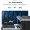 StarTech.com KVM konsolės prie USB 2.0 nešiojamojo kompiuterio avarinio vežimėlio adapteris