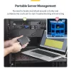 StarTech.com KVM konsolės prie USB 2.0 nešiojamojo kompiuterio avarinio vežimėlio adapteris