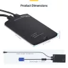 StarTech.com KVM konsolės prie USB 2.0 nešiojamojo kompiuterio avarinio vežimėlio adapteris
