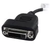 “StarTech.com” DisplayPort į DVI adapteris – aktyvus „DisplayPort“ į DVI-D adapteris/vaizdo keitiklis 1080p – DP 1.2 į DVI monitoriaus laido adapteris – DP į DVI adapteris – fiksuojama DP jungtis
