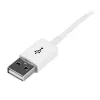 StarTech.com 1 m baltas USB 2.0 ilginimo laidas A į A - V/M