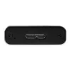 “StarTech.com” M.2 SSD korpusas, skirtas M.2 SATA SSD – USB 3.1 (10 Gb/s) su USB-C kabeliu