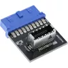 InLine USB 3.0 į USB 3.1 priekinio skydelio Key-A adapteris vidinis
