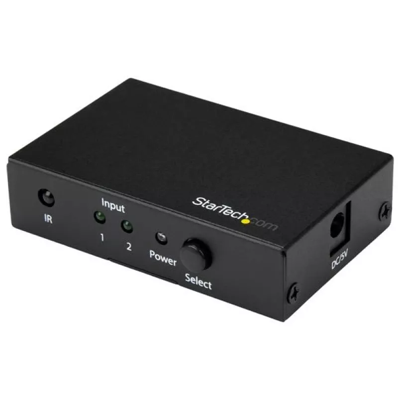 StarTech.com 2 prievadų HDMI jungiklis - 4K 60Hz