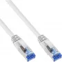 InLine komutacinis kabelis S/FTP PiMF Cat.6A halogen free 500MHz white 2m