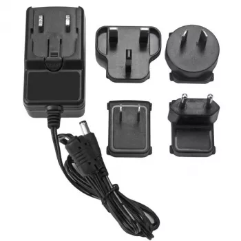 StarTech.com DC maitinimo adapteris - 12V, 2A, universalus, vidaus, 100-240 V, 24 W, 12 V, 0,6 A