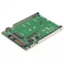 StarTech.com M.2 SATA SSD į 2.5 col. SATA adapteris - M.2 NGFF į SATA keitiklis - 7 mm - atviro rėmo laikiklis - M2 standžiojo disko adapteris