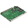 StarTech.com M.2 SATA SSD į 2.5 col. SATA adapteris - M.2 NGFF į SATA keitiklis - 7 mm - atviro rėmo laikiklis - M2 standžiojo disko adapteris
