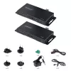 StarTech.com 4K HDMI pluošto ilgintuvo rinkinys, 4K 60Hz iki 3300 pėdų/1 km (vienmodis) arba 1000 pėdų/300 m (daugiamodis) LC šviesolaidis, HDR, HDCP, 3,5 mm garso/RS232/IR ilgintuvas, siųstuvo ir imtuvo rinkinys