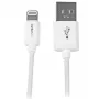 StarTech.com 1 m (3 pėd.) USB į Lightning laidas – „iPhone“ / „iPad“ / „iPod“ įkrovimo laidas – greito įkrovimo Lightning į USB laidas – „Apple MFi“ sertifikuotas – baltas