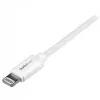 StarTech.com 1 m (3 pėd.) USB į Lightning laidas – „iPhone“ / „iPad“ / „iPod“ įkrovimo laidas – greito įkrovimo Lightning į USB laidas – „Apple MFi“ sertifikuotas – baltas