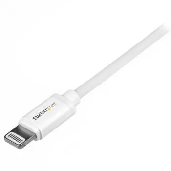 StarTech.com 1 m (3 pėd.) USB į Lightning laidas – „iPhone“ / „iPad“ / „iPod“ įkrovimo laidas – greito įkrovimo Lightning į USB laidas – „Apple MFi“ sertifikuotas – baltas