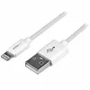 StarTech.com 1 m (3 pėd.) USB į Lightning laidas – „iPhone“ / „iPad“ / „iPod“ įkrovimo laidas – greito įkrovimo Lightning į USB laidas – „Apple MFi“ sertifikuotas – baltas