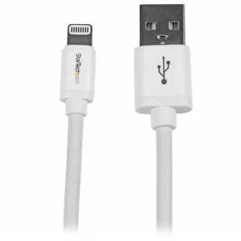 StarTech.com 2 m USB į Lightning laidas - Ilgas iPhone / iPad / iPod įkrovimo laidas - Lightning į USB laidas - Apple MFi sertifikuotas - Baltas