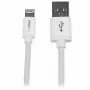 StarTech.com 2 m USB į Lightning laidas - Ilgas iPhone / iPad / iPod įkrovimo laidas - Lightning į USB laidas - Apple MFi sertifikuotas - Baltas