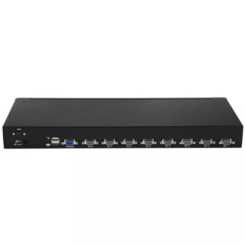 StarTech.com 8 prievadų 1U montuojamas stovo USB KVM jungiklio rinkinys su OSD ir laidais