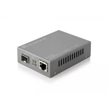 LevelOne RJ45 į SFP valdomas spartusis eterneto medijos keitiklis