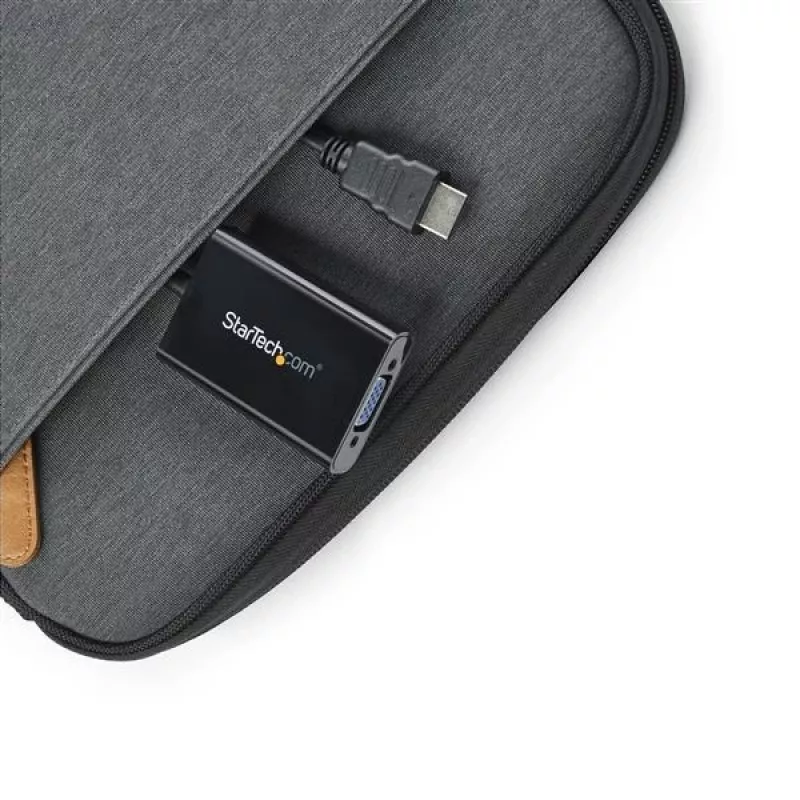 StarTech.com HDMI į VGA vaizdo adapteris-konverteris su garsu staliniam kompiuteriui / nešiojamam kompiuteriui / ultrabook'ui - 1920x1080