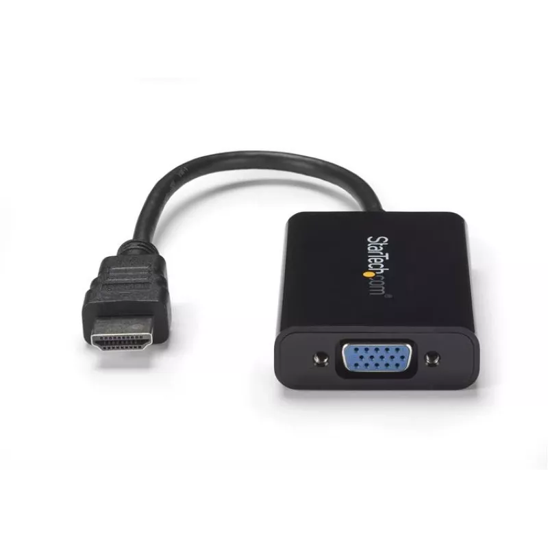StarTech.com HDMI į VGA vaizdo adapteris-konverteris su garsu staliniam kompiuteriui / nešiojamam kompiuteriui / ultrabook'ui - 1920x1080