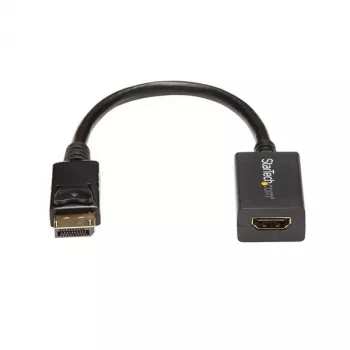 StarTech.com DisplayPort į HDMI adapteris - DP 1.2 į HDMI vaizdo keitiklis 1080p - DP į HDMI monitoriaus/televizoriaus/ekrano kabelio adapteris - pasyvus DP į HDMI adapteris - užfiksuojama DP jungtis