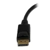 StarTech.com DisplayPort į HDMI adapteris - DP 1.2 į HDMI vaizdo keitiklis 1080p - DP į HDMI monitoriaus/televizoriaus/ekrano kabelio adapteris - pasyvus DP į HDMI adapteris - užfiksuojama DP jungtis