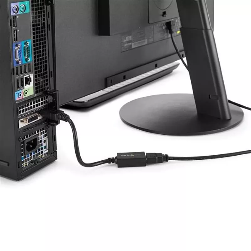 StarTech.com DisplayPort į HDMI adapteris - DP 1.2 į HDMI vaizdo keitiklis 1080p - DP į HDMI monitoriaus/televizoriaus/ekrano kabelio adapteris - pasyvus DP į HDMI adapteris - užfiksuojama DP jungtis