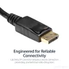 StarTech.com DisplayPort į HDMI adapteris - DP 1.2 į HDMI vaizdo keitiklis 1080p - DP į HDMI monitoriaus/televizoriaus/ekrano kabelio adapteris - pasyvus DP į HDMI adapteris - užfiksuojama DP jungtis