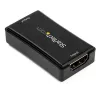 “StarTech.com” 14 m HDMI signalo stiprintuvas - 4K 60Hz, 3840 x 2160 pikselių, AV kartotuvas, 14 m, juodas, HDCP