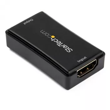 “StarTech.com” 14 m HDMI signalo stiprintuvas - 4K 60Hz, 3840 x 2160 pikselių, AV kartotuvas, 14 m, juodas, HDCP