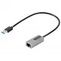 StarTech.com USB 3.0 į Gigabit Ethernet tinklo adapterį – 10/100/1000 Mbps, USB į RJ45, USB 3.0 į LAN adapterį, USB 3.0 Ethernet adapteris (GbE), 11 colių pritvirtintas laidas, diegimas be tvarkyklių