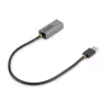 StarTech.com USB 3.0 į Gigabit Ethernet tinklo adapterį – 10/100/1000 Mbps, USB į RJ45, USB 3.0 į LAN adapterį, USB 3.0 Ethernet adapteris (GbE), 11 colių pritvirtintas laidas, diegimas be tvarkyklių