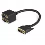 StarTech.com 30cm (1 ft) DVI-D į 2x DVI-D skaitmeninio vaizdo skirstytuvo laidas – V/V~1 ft DVI-D į 2x DVI-D skaitmeninio vaizdo skirstytuvo laidas – V/V