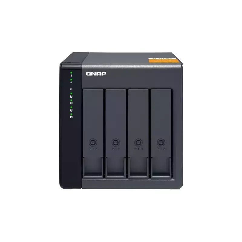 QNAP TL-D400S saugojimo įrenginio dėklas HDD/SSD dėklas juoda, pilka 2,5/3,5 colio