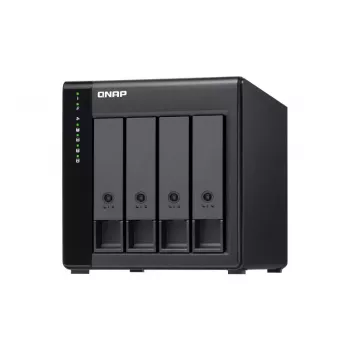 QNAP TL-D400S saugojimo įrenginio dėklas HDD/SSD dėklas juoda, pilka 2,5/3,5 colio