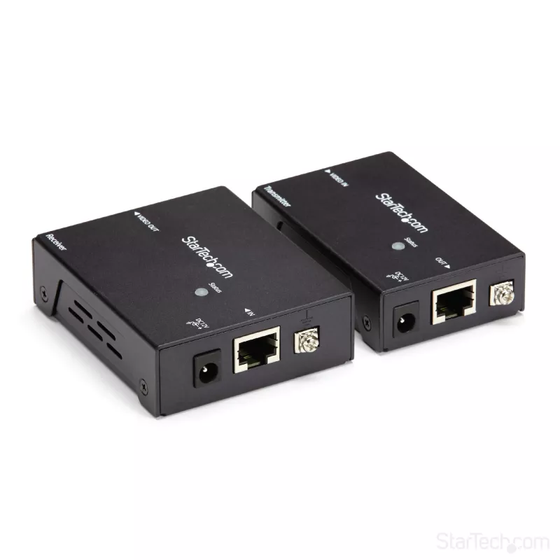 StarTech.com HDMI per CAT5e HDBaseT ilgintuvas - maitinimas kabeliu - Ultra HD 4K - TAA