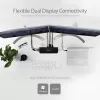 StarTech.com dviejų monitorių USB 3.0 prijungimo stotelė su HDMI ir DVI/VGA~Dviejų monitorių USB 3.0 nešiojamojo kompiuterio prijungimo stotelė su HDMI/DVI/VGA, 3x USB-A šakotuvu, GbE, garso įranga, universali A tipo prijungimo stotelė, skirta Windows/macOS/ChromeOS – atitinka TAA