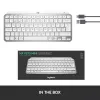 Logitech MX Keys Mini belaidė apšviečiama klaviatūra Mini QWERTY