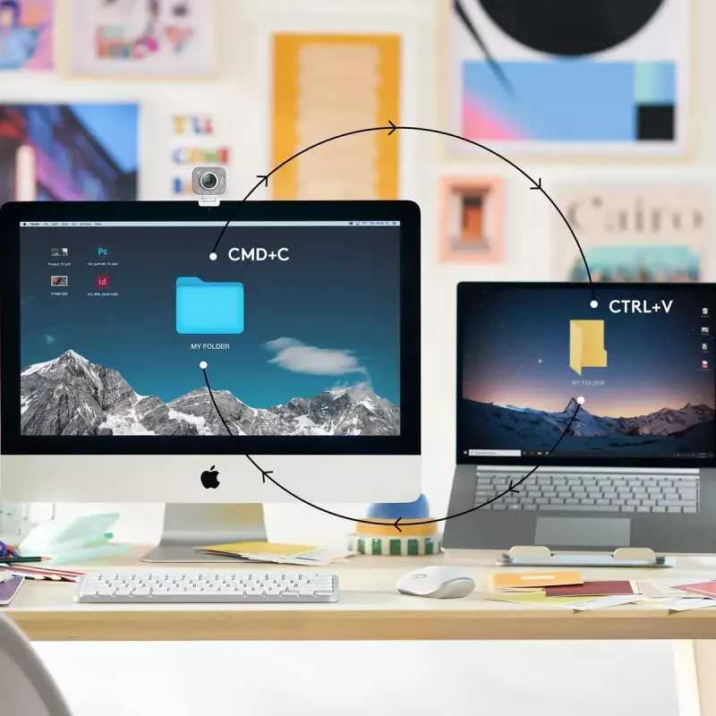 Logitech MX Keys Mini belaidė apšviečiama klaviatūra Mini QWERTY