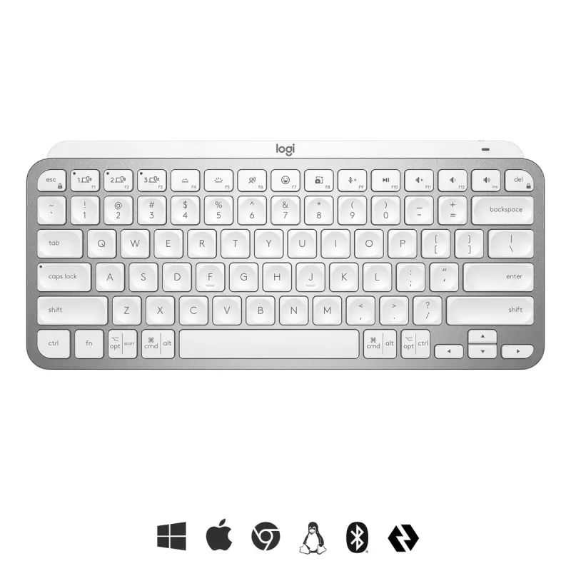 Logitech MX Keys Mini belaidė apšviečiama klaviatūra Mini QWERTY