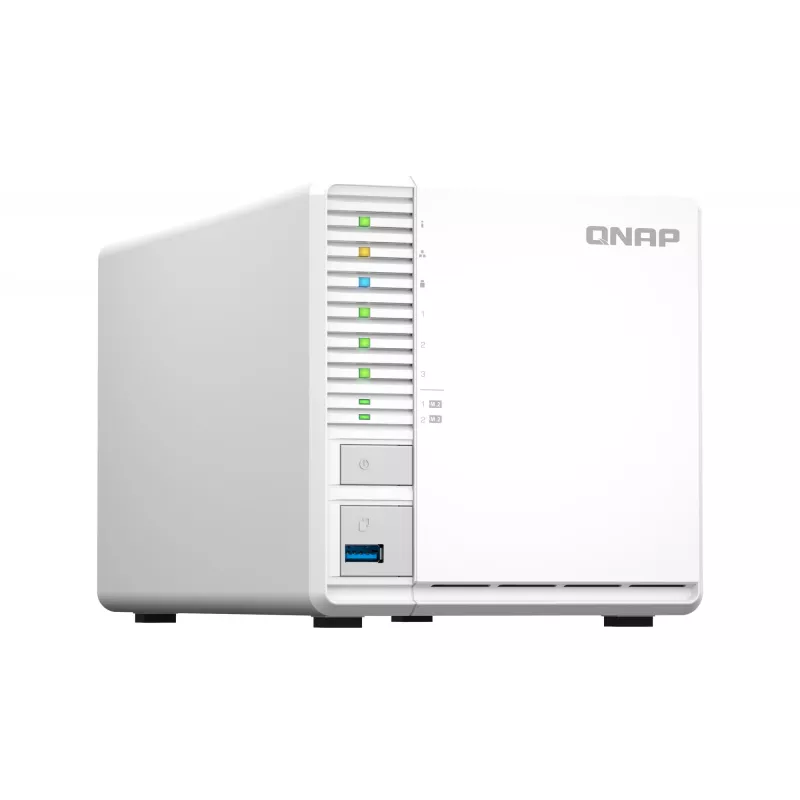 QNAP TS-364 NAS bokštas Intel® Celeron® N5095 8 GB DDR4 0 TB QNAP Turbo System balta