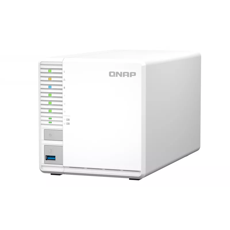 QNAP TS-364 NAS bokštas Intel® Celeron® N5095 8 GB DDR4 0 TB QNAP Turbo System balta
