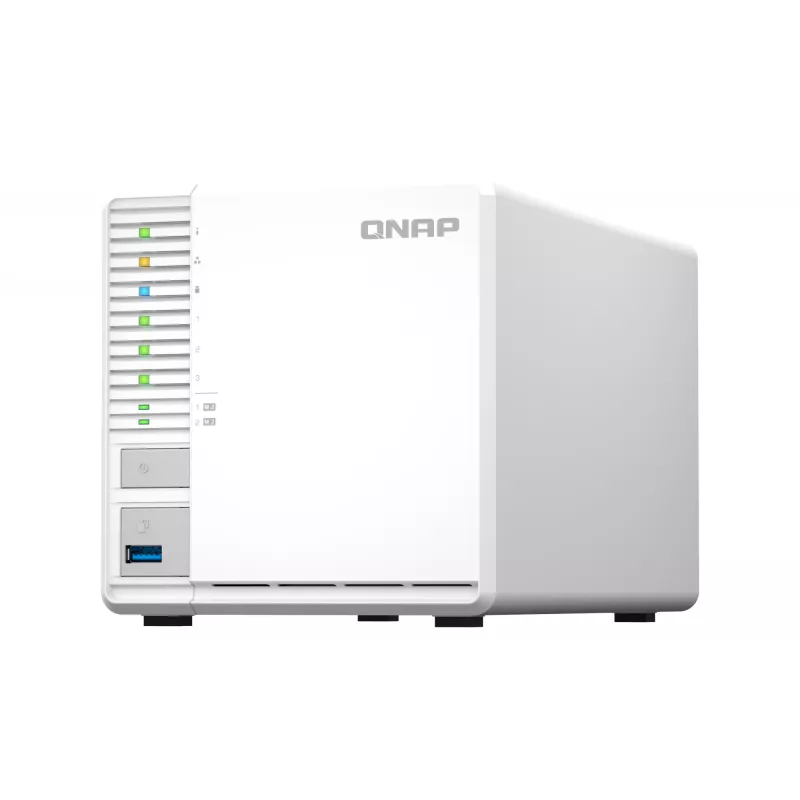 QNAP TS-364 NAS bokštas Intel® Celeron® N5095 8 GB DDR4 0 TB QNAP Turbo System balta