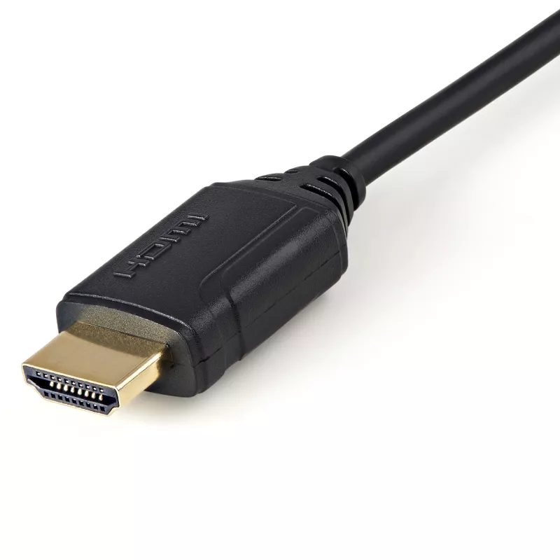 StarTech.com 1.6ft (50 cm) Premium sertifikuotas HDMI 2.0 laidas su eternetu – didelės spartos Ultra HD 4K 60 Hz HDMI laidas HDR10 – HDMI laidas (kištukai-kištukas) – UHD monitoriams, televizoriams, ekranams