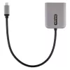 StarTech.com USB-C į dviejų DisplayPort 1.4 adapteris, USB Type-C kelių monitorių MST šakotuvas, dviejų 5K 60 Hz DP nešiojamojo kompiuterio ekrano plėtiklis / skirstytuvas, HDR, itin ilgas integruotas kabelis – tik „Windows“