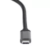 StarTech.com USB-C į dviejų DisplayPort 1.4 adapteris, USB Type-C kelių monitorių MST šakotuvas, dviejų 5K 60 Hz DP nešiojamojo kompiuterio ekrano plėtiklis / skirstytuvas, HDR, itin ilgas integruotas kabelis – tik „Windows“