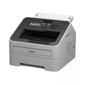 Brother FAX-2840 faksimilinis aparatas Lazerinis 33,6 Kbit/s A4 Juoda, Pilka